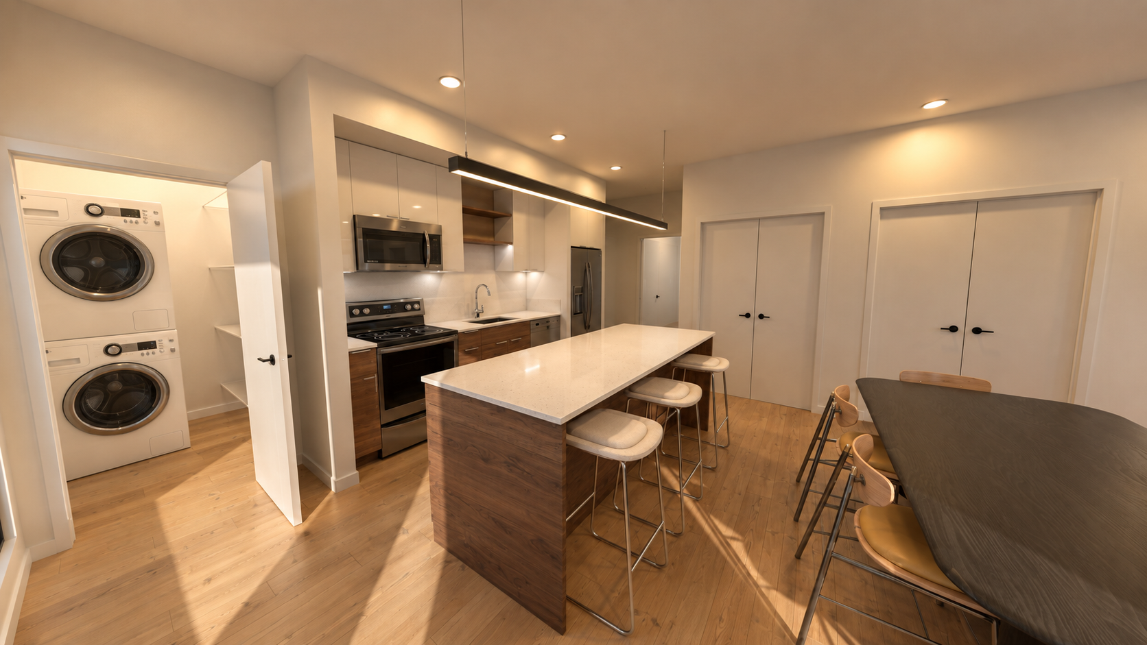 Unit 01 interior at 821 Weatherdon