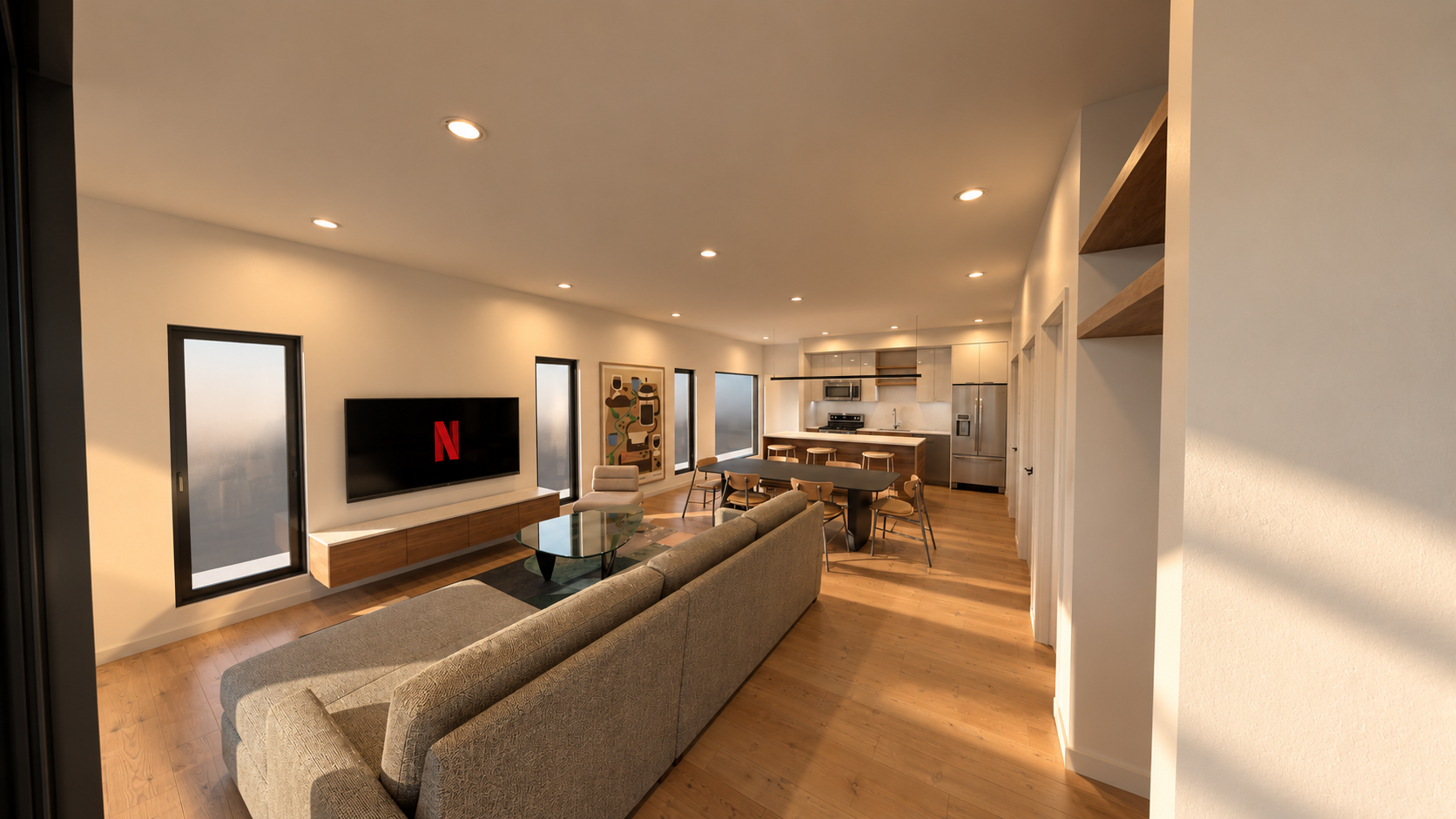 Unit 03 interior at 821 Weatherdon
