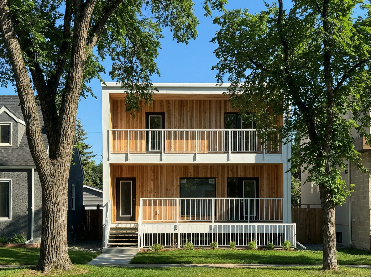 100 Des Meurons Street — Modern fourplex in Norwood East